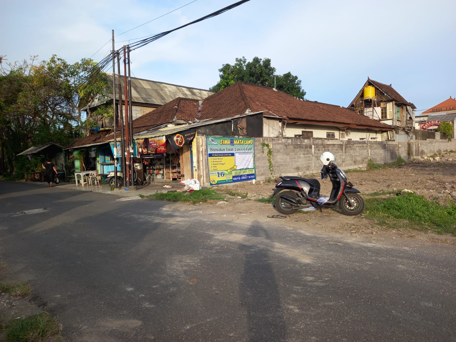 Tanah Kavling Disewakan di Jln. Dewi Sri Kec. Kuta Kab. Badung, Bali